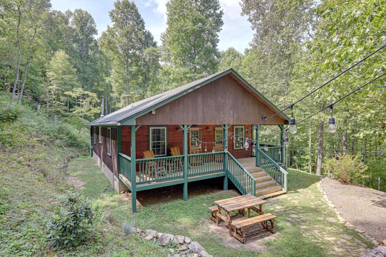Smoky Mountain Cabin With Camping Area And Fire Pit! Whittier Exterior foto